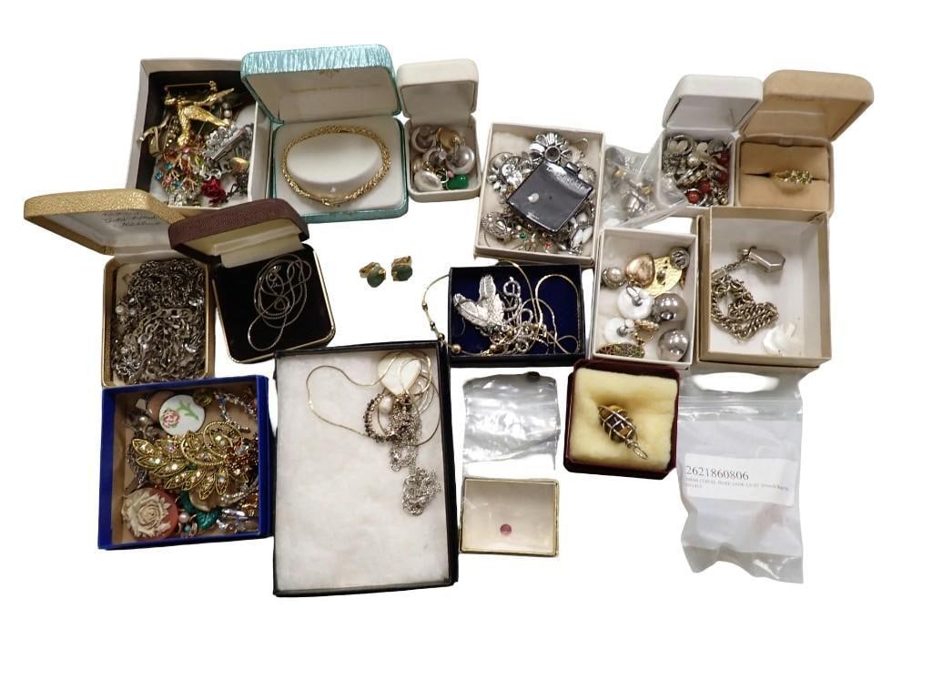Large Lot of assorted Costume Jewelry (1 of 14)
