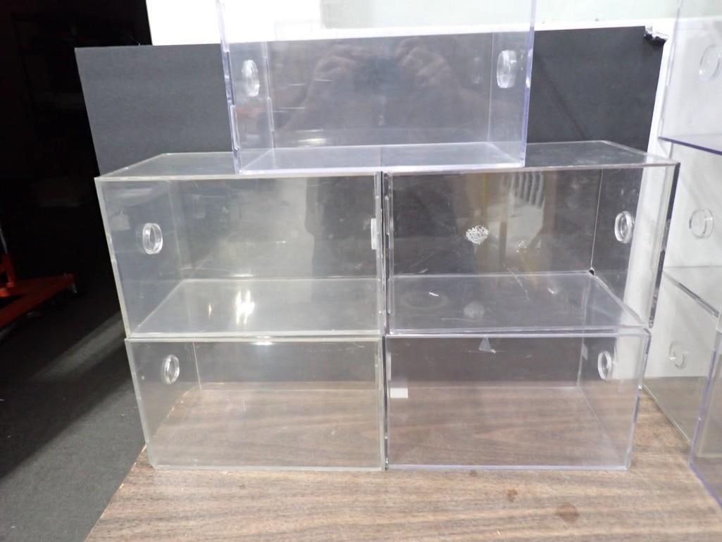 5 Acrylic Display Cases Football Sized (1 of 5)