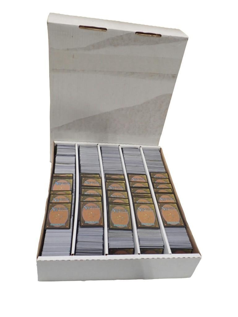 Large Flat full of assorted Magic the Gathering Cards (1 of 6)