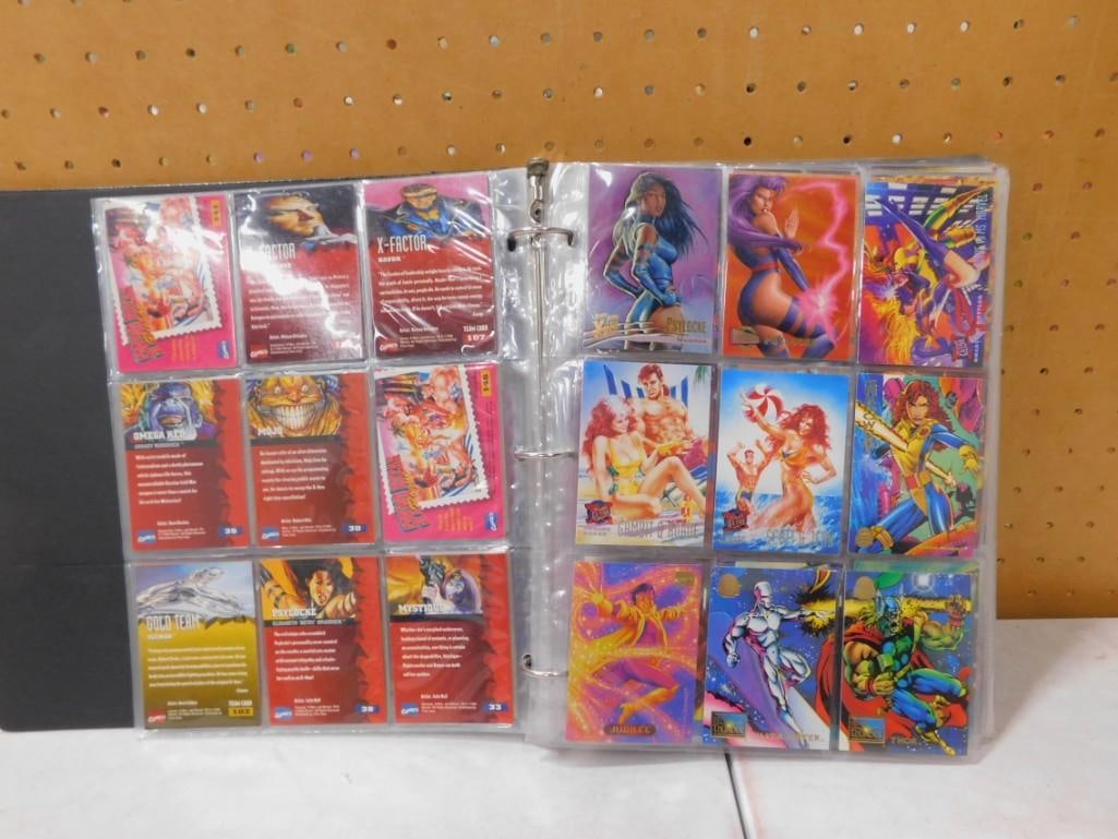 200+ Comic Cards incl Marvel Universe, Masterpiece, X-Men, Spider-Man: 200+ Comic Cards incl Marvel Universe, Masterpiece, X-Men, Spider-Man All pictures are considered part of the description and should be examined carefully by bidders. Live Auctioneers is now off