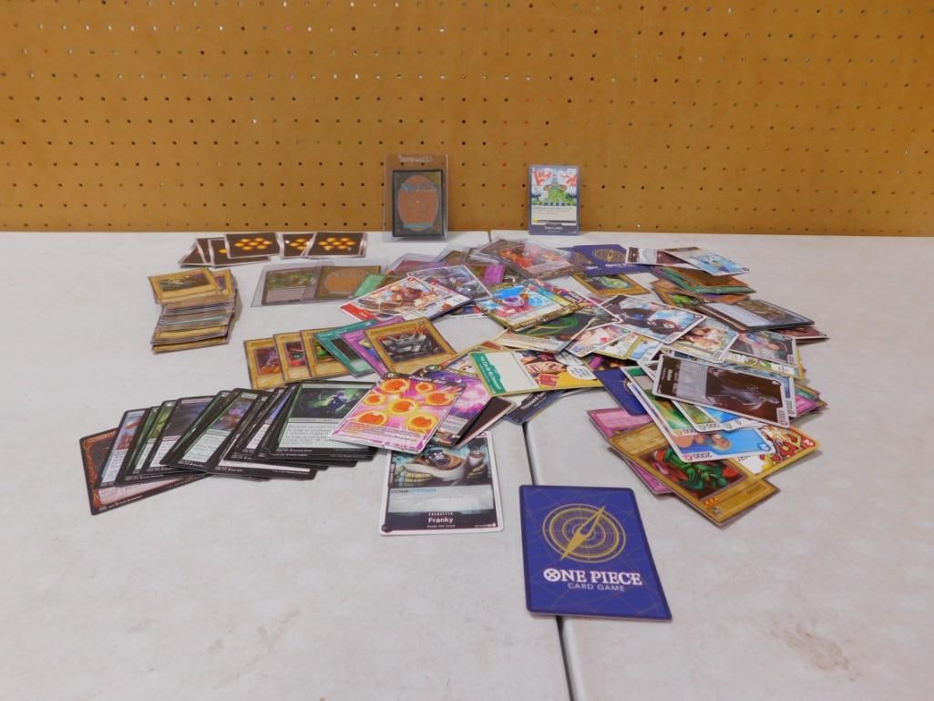 TCG-CCG, Magic, One Piece Dragonball, Tu-Gi-Oh Cards: TCG-CCG, Magic, One Piece Dragonball, Tu-Gi-Oh Cards All pictures are considered part of the description and should be examined carefully by bidders. Live Auctioneers is now offering Live Shipping t