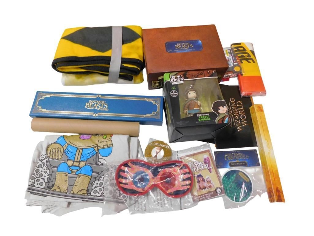 Toy Lot including Lord of the Rings, Fantastic Beasts, Mini Epics, etc (1 of 4)