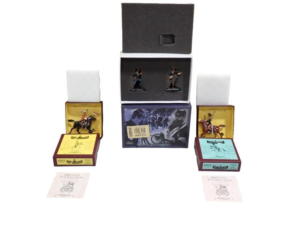 Britains Toy Soldiers incl American Civil War The Battle of Franklin Brother vs Brother W Britain Se (1 of 8)