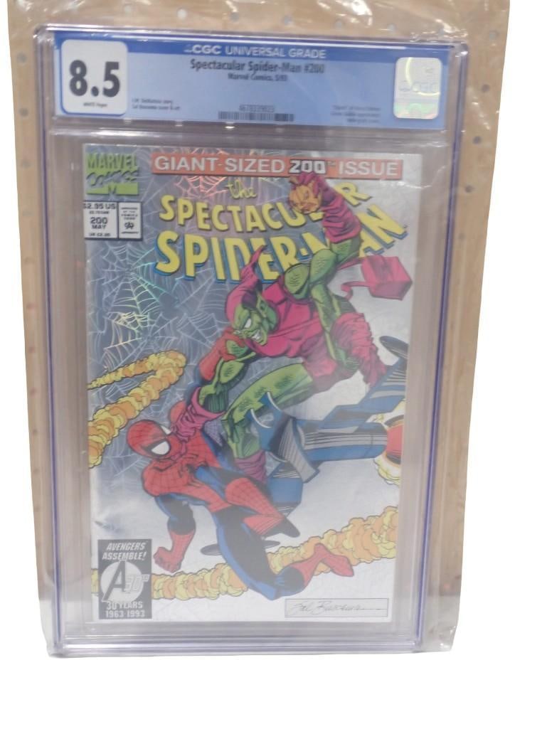 Spectacular Spider-Man #200 Marvel Comics 5/93 CGC Graded 8.5 White Pages Comic Book (1 of 3)