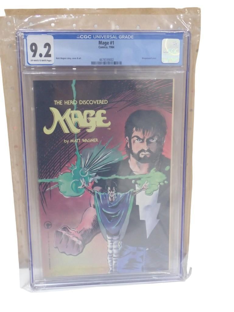Mage #1 Comico, 1984 CGC Graded 9.2 Off White to White Pages Comic Book (1 of 3)