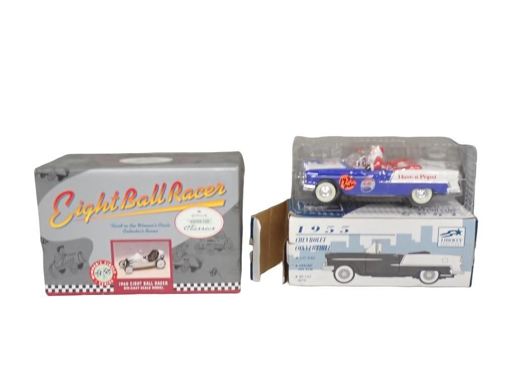 Hallmark Kiddie Car Classics 1960 Eight Ball Racer Die Cast Model Car and (1 of 6)
