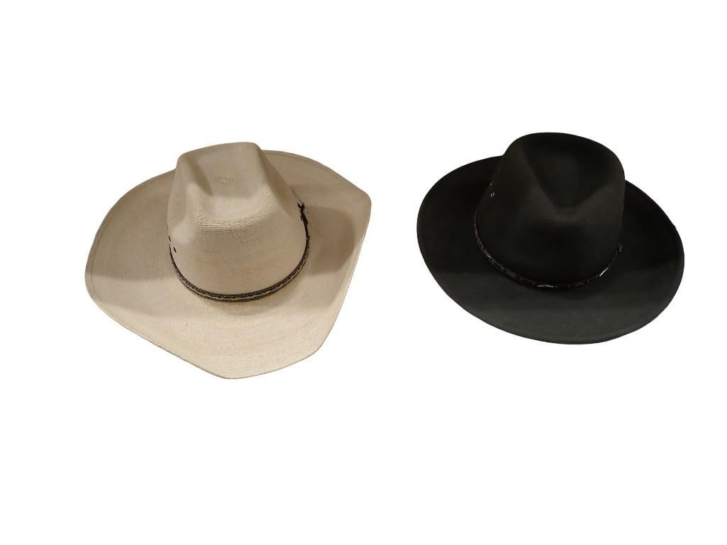 2 Stetson Cowboy Hats or Western Hats (1 of 9)