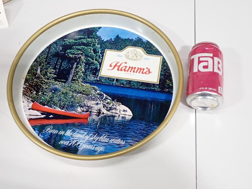 Vintage Hamm's Beer Tray - 5