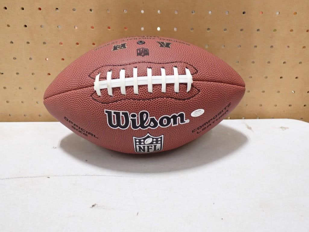 Andre Reed Signed Wilson Football with Schwartz COA (1 of 5)