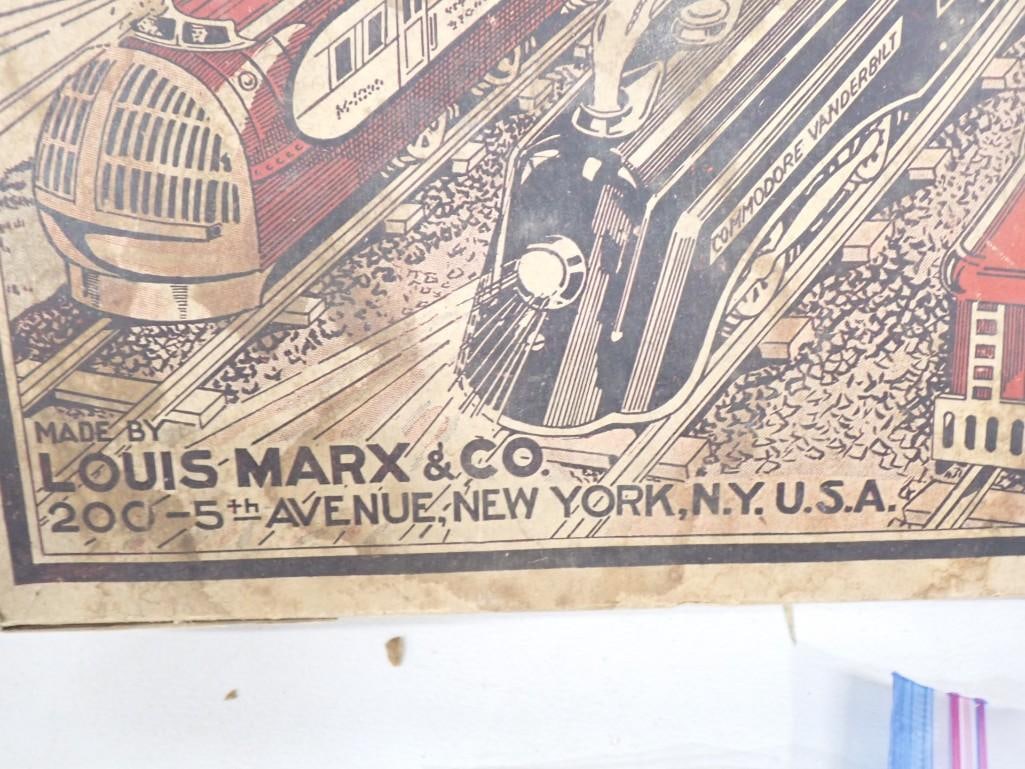 Vintage Marx Streamlined Train Set - 9