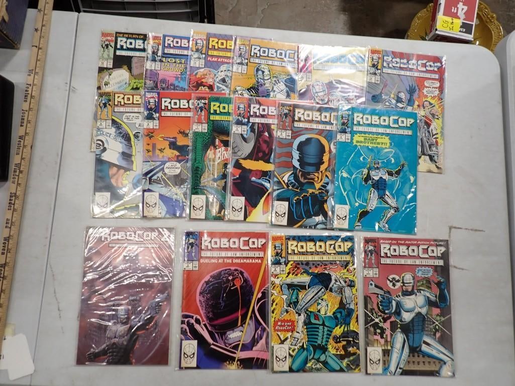 Comic Books including Robocop 1-12, 14-16 and a Movie Adaptation (1 of 6)