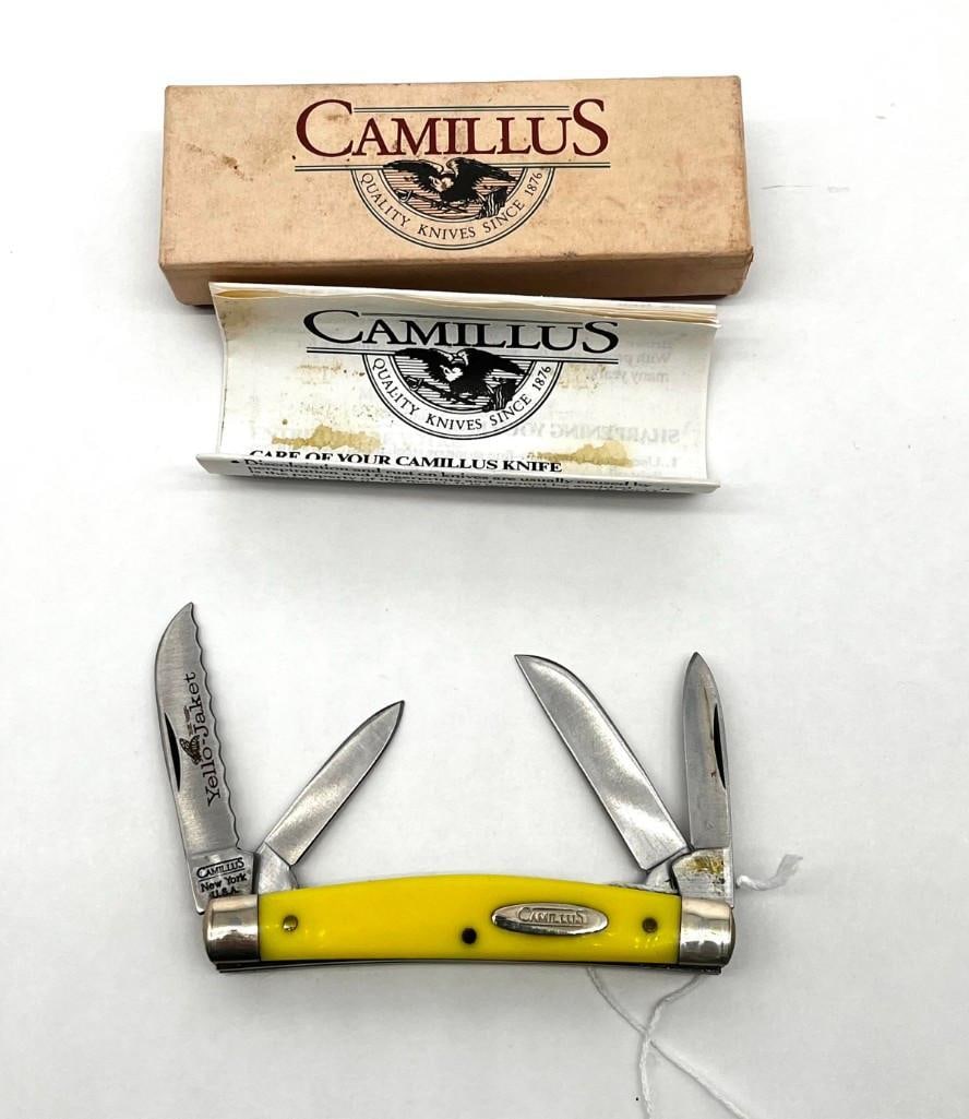 Camillus 712 Yellow Jacket 4 Blade Knife in Box (1 of 5)