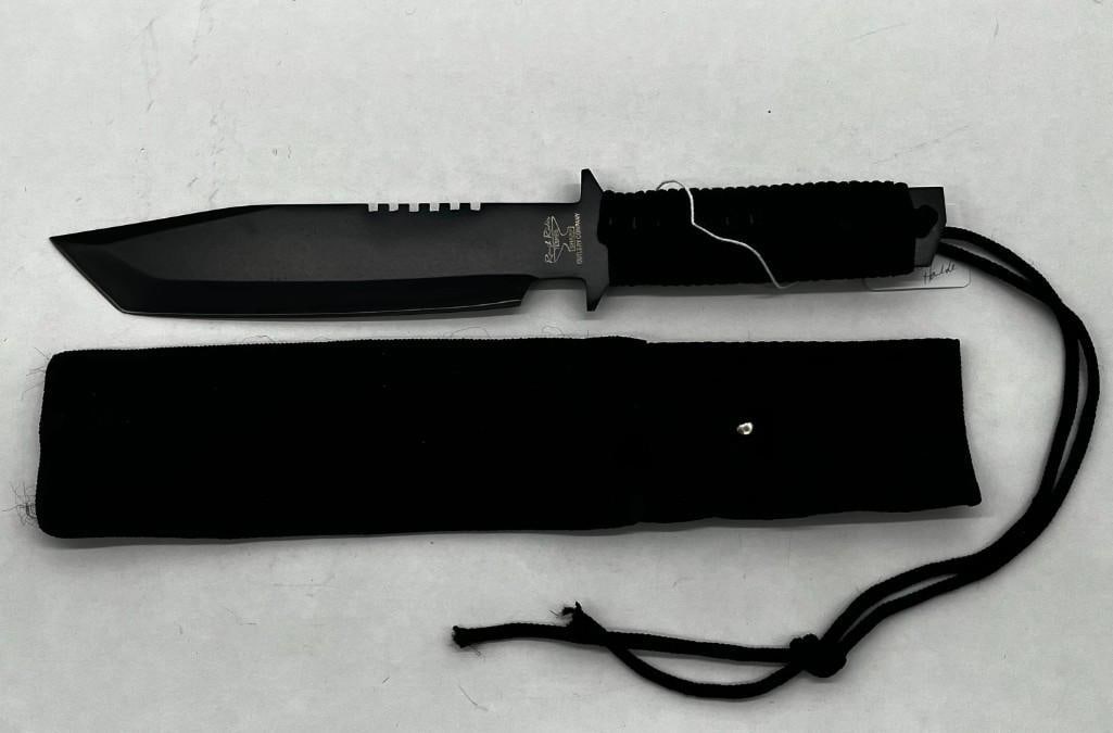 Rough Rider Tested Sharp Knife Braided Rope Handle with Nylon Sheath (1 of 6)