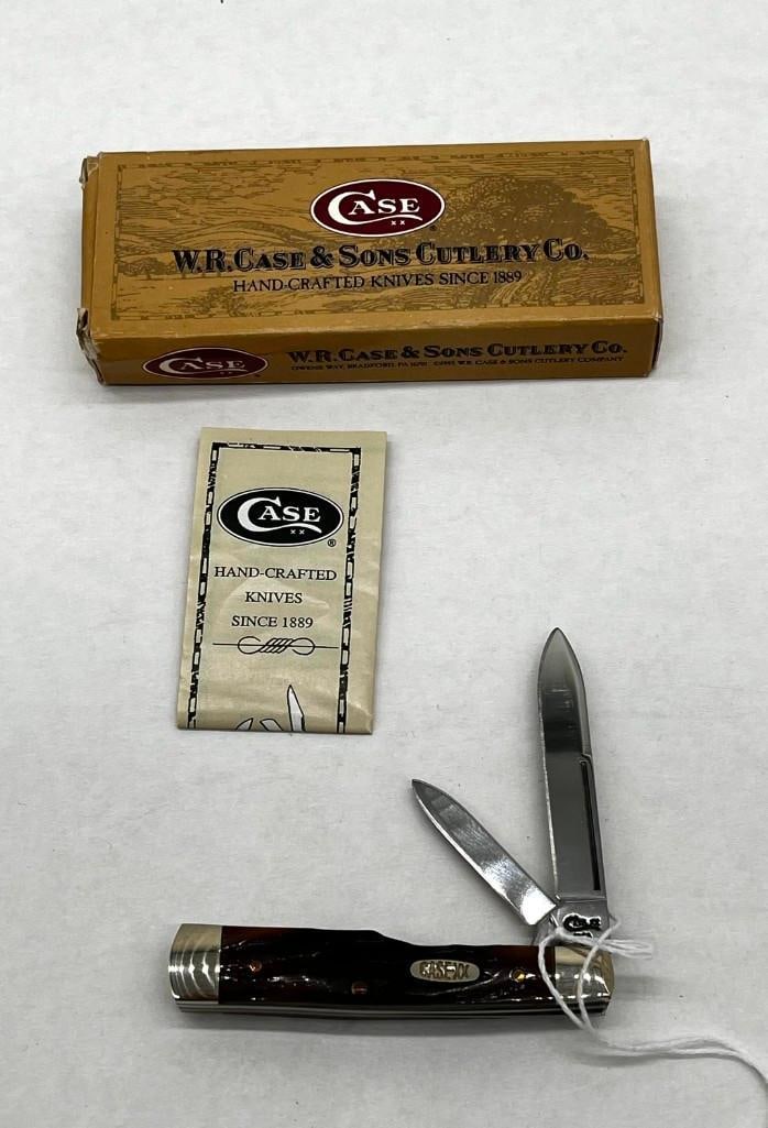 Vintage W. R. Case XX 6215 ss Gunstock Knife Vintage in Original Box Never Used: Vintage W. R. Case XX 6215 ss Gunstock Knife Vintage in Original Box Never Used All pictures are considered part of the description and should be examined carefully by bidders. Live Auctioneers is n