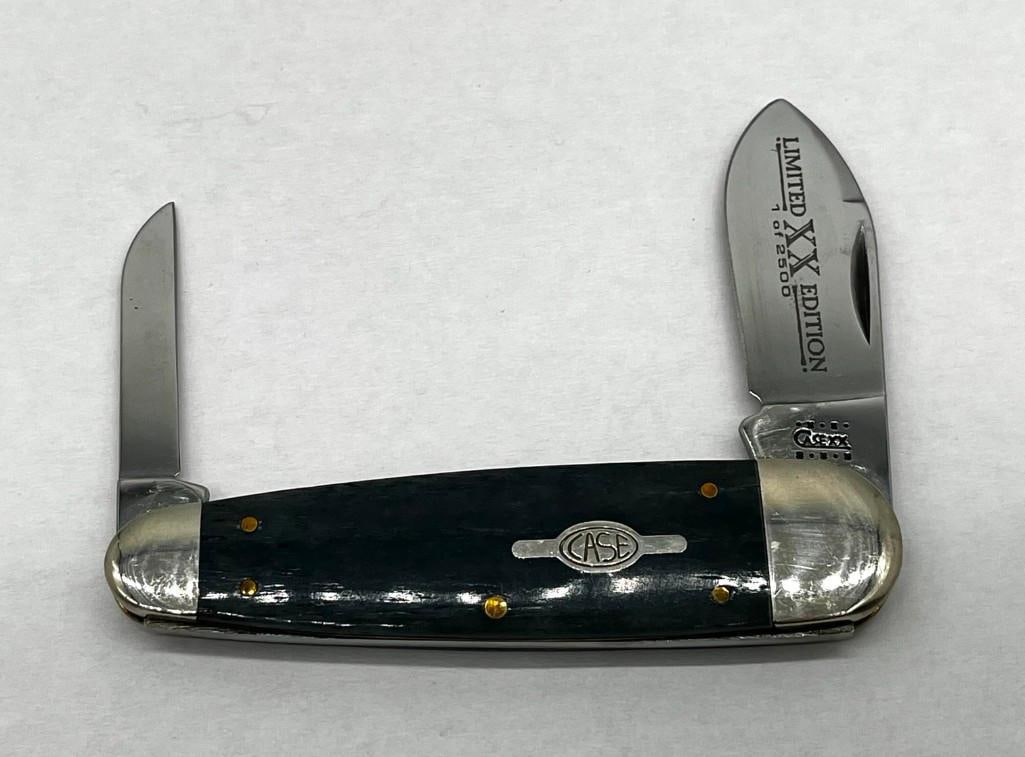 Vintage Case XX Limited Edt 6270 SS Blue Knife Vintage in Original Box Never Used: Vintage Case XX Limited Edt 6270 SS Blue Knife Vintage in Original Box Never Used All pictures are considered part of the description and should be examined carefully by bidders. Live Auctioneers is