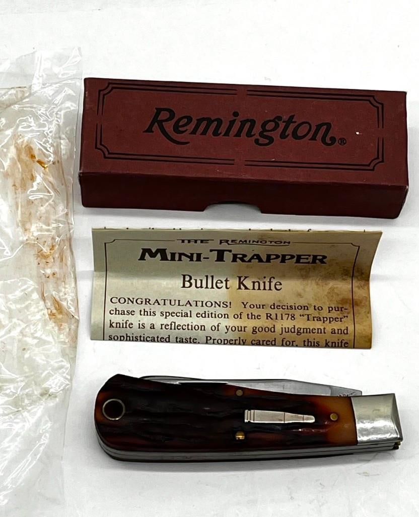 Remington R1178 UMC Mini Trapper Bullet Knife Vintage in Original Box Never Used (1 of 6)