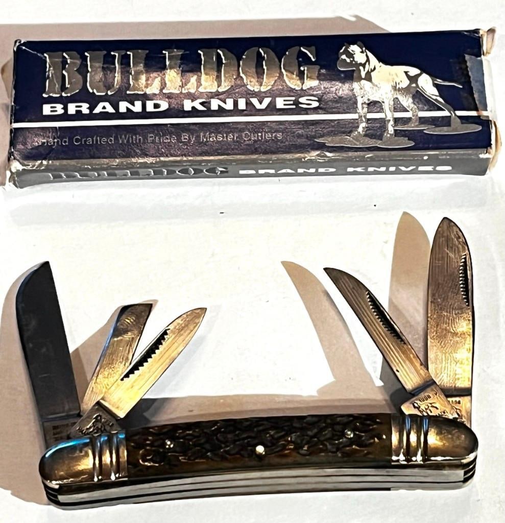 Bulldog Brand 6 Blade Congress Solingen Germany Pocket Knife (1 of 9)