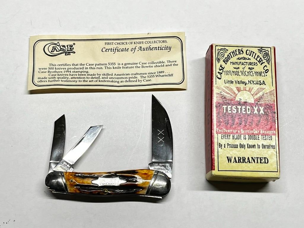 Case Brothers 5355 Limited Edt 53 Of 500 3 Blade Folding Knife (1 of 12)