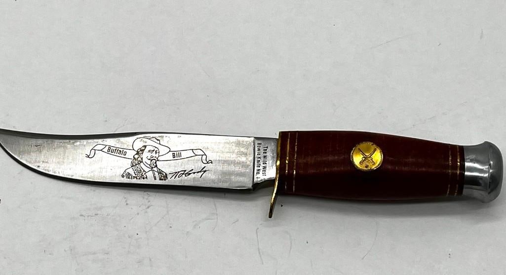 Buffalo Bill Bowie Knife No.1 The Wild West (1 of 8)
