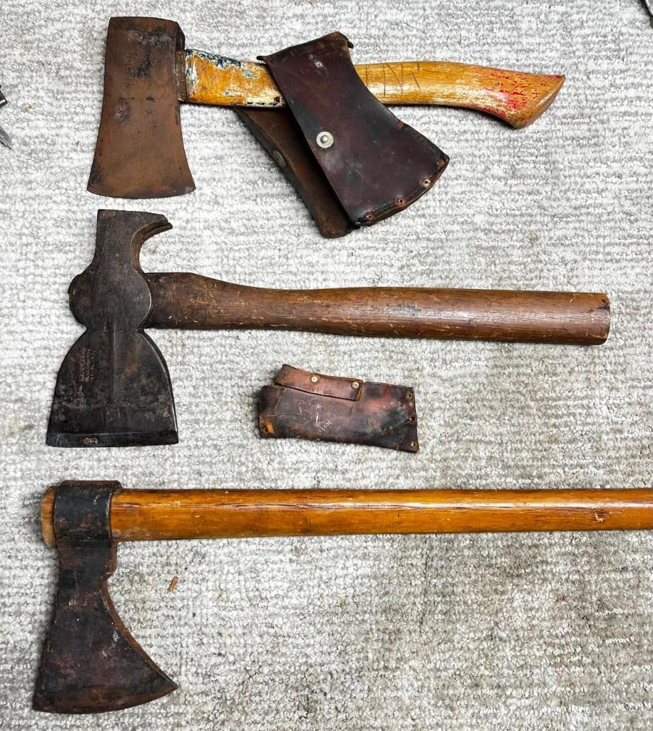 3 Old Hatchets, Marshall Wells Northern King And More (1 of 9)