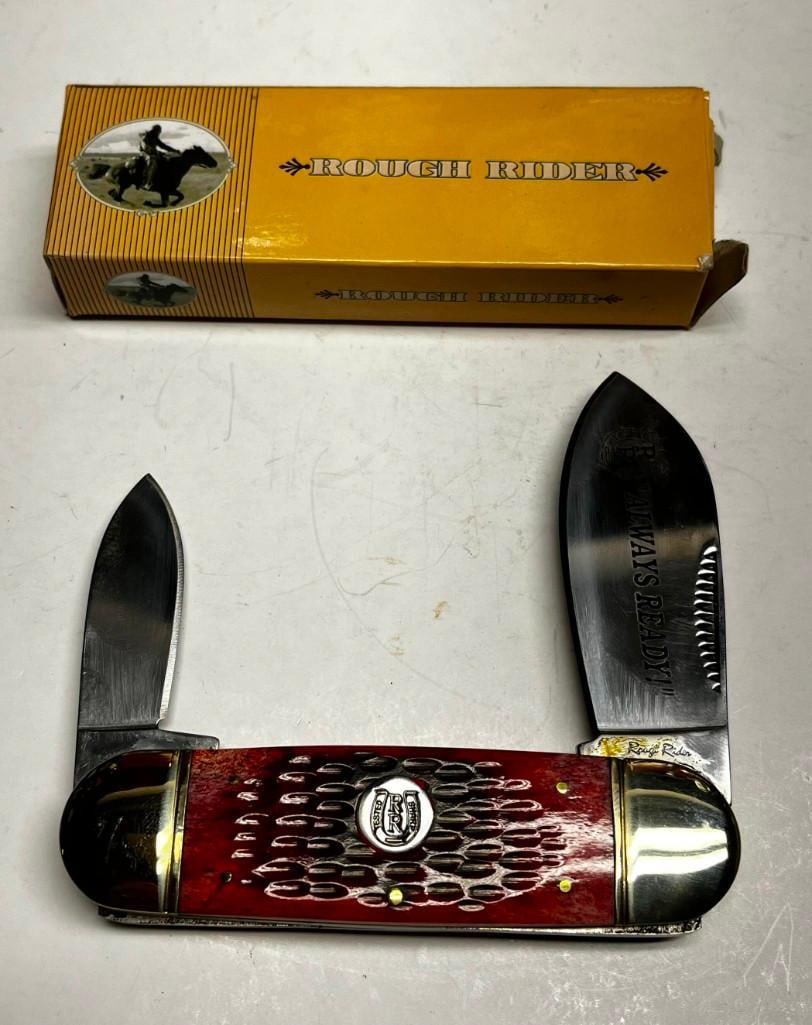 Rough Rider Rr285 Elephant Toe Folding Pocket Knife With Box (1 of 7)