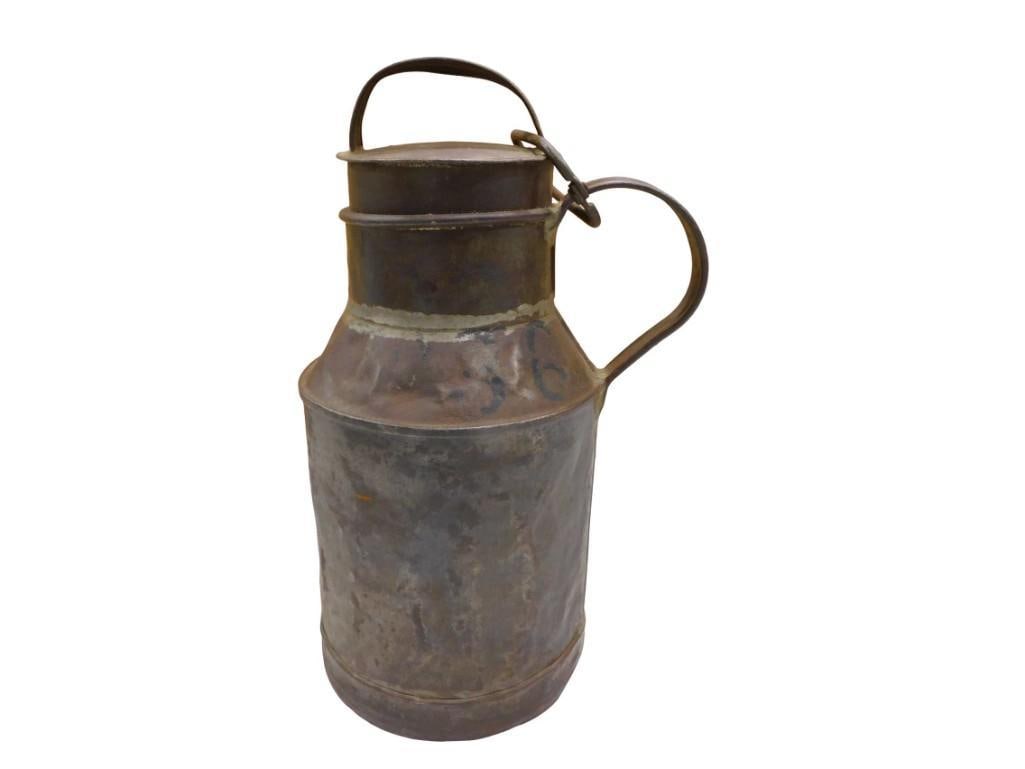 Vintage or Antique Metal Milk Can (1 of 6)