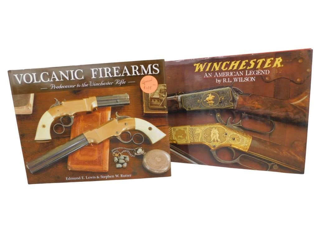 2 Gun Books incl Volcanic Firearms Predecessor to the Winchester Rifle and Winchester and American L (1 of 7)