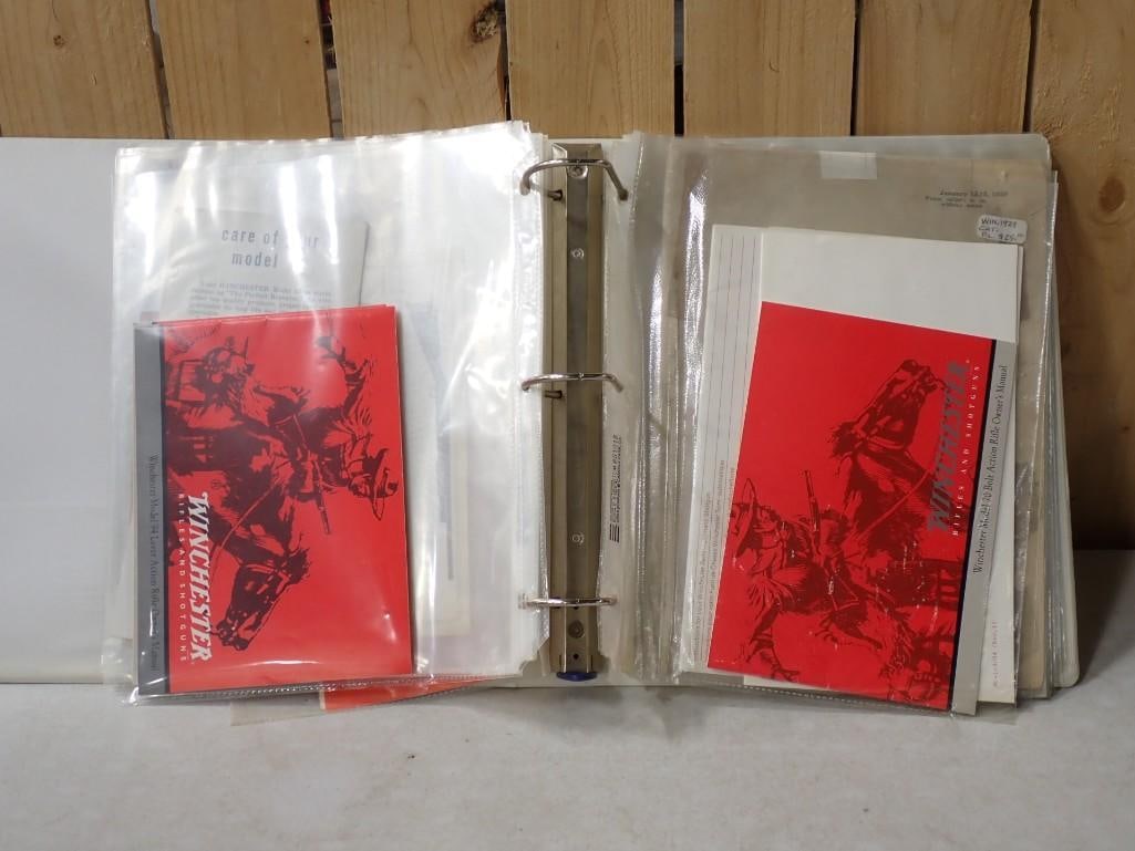 Lot of Winchester Owner's Manuals (1 of 6)