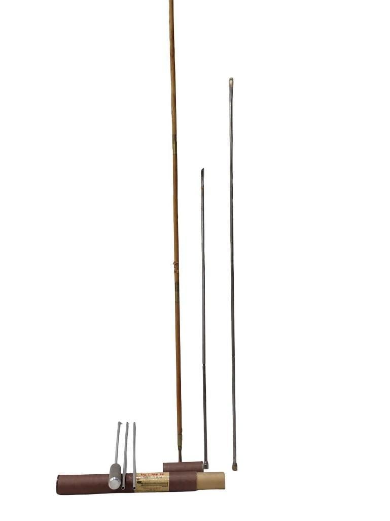 Lot of 4 Vintage gun Cleaning Rods (1 of 9)