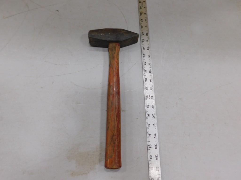 Antique Plumb Sledgehammer: Antique Plumb Sledgehammer - All pictures are considered part of the description and should be examined carefully by bidders. Live Auctioneers is now offering Live Shipping through them. This