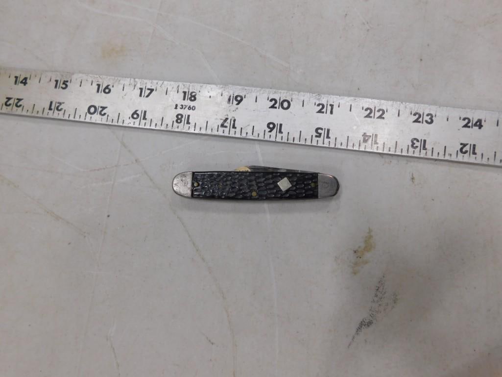 Winchester 3 Blade Pocket Knife Missing One Blade (1 of 5)