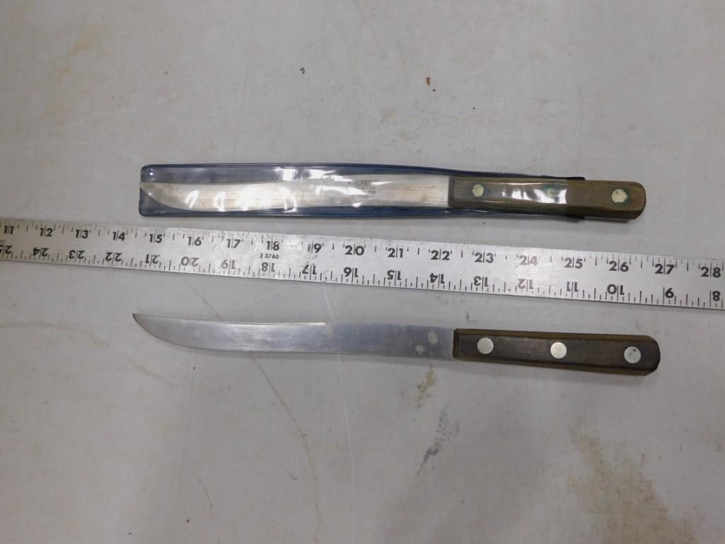 Lot of 2 Antique Winchester Kitchen Knives (1 of 4)