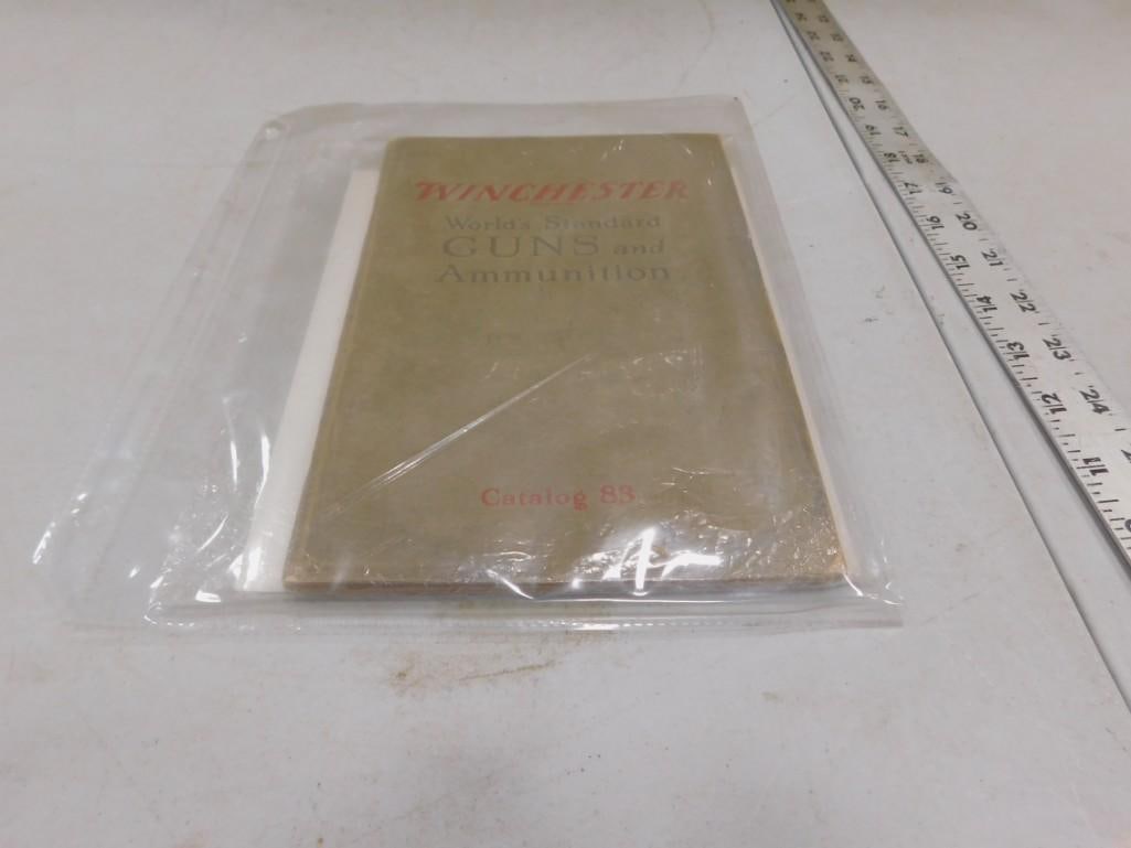 Antique Winchester Catalog No 83: Antique Winchester Catalog No 83- All pictures are considered part of the description and should be examined carefully by bidders. Live Auctioneers is now offering Live Shipping through them. Th