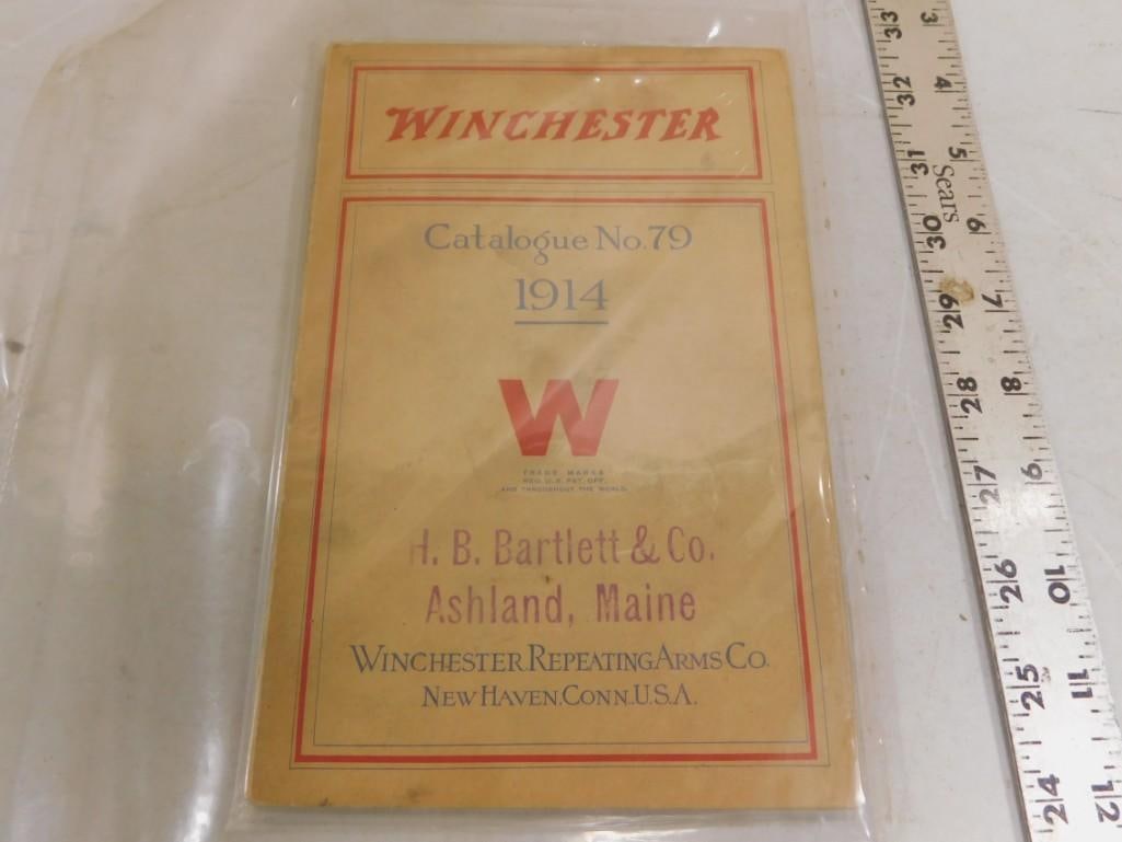 Antique Winchester Catalog No 79 Dated 1914 (1 of 3)