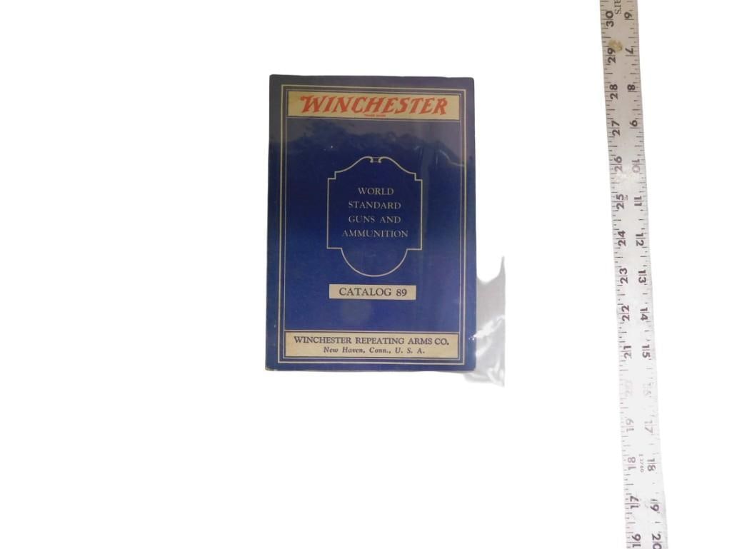 Antique Winchester Product Catalog No 89 1934: Antique Winchester Product Catalog No 89 1934 - All pictures are considered part of the description and should be examined carefully by bidders. Live Auctioneers is now offering Live Shipping through