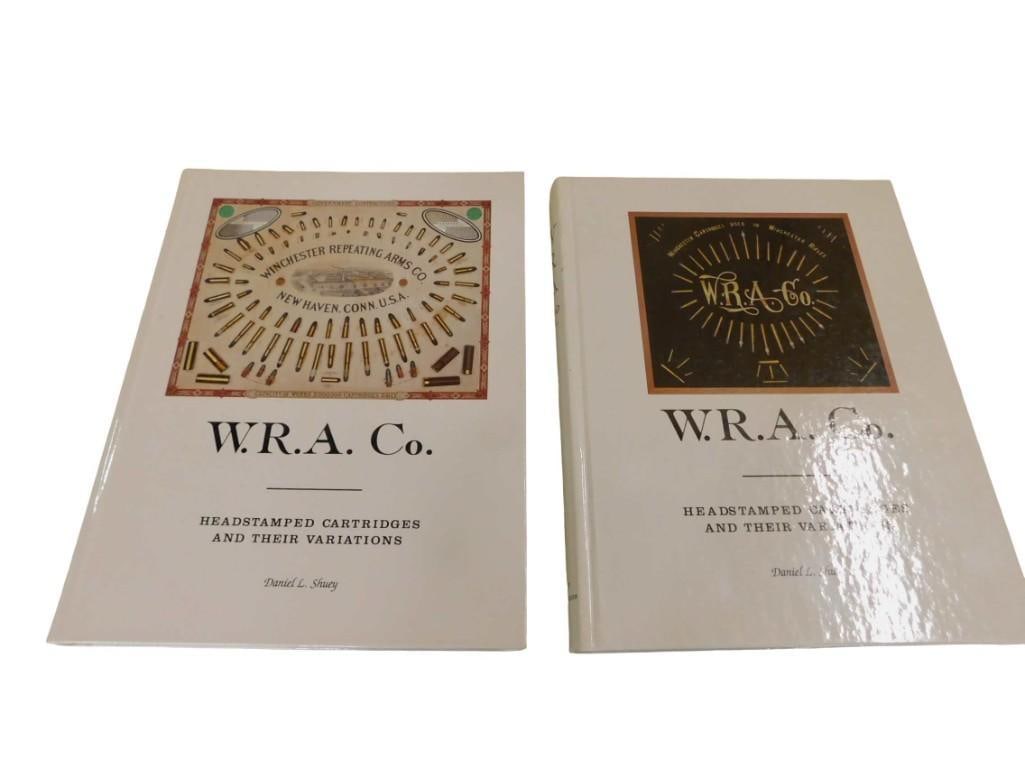 W.R.A. Co Headstamped Cartridges and the Variations Vol I & Vol 2 by Daniel L. Shuey Books (1 of 3)