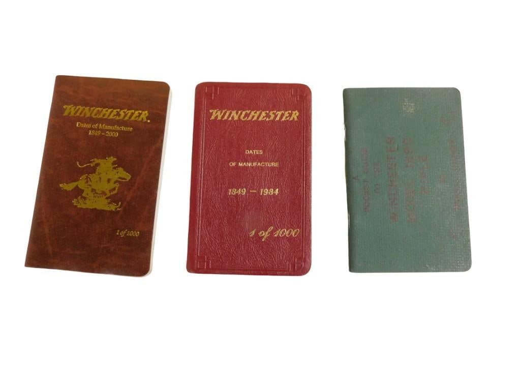 3 Books incl Winchester Dates of Manufacture 1849-1984, Winchester Dates of Manufacture 1849 - 2000 (1 of 4)