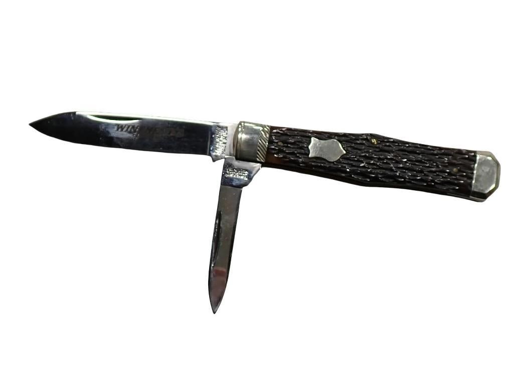 Winchester 2 Blade Pocket Knife Appears Unused (1 of 8)