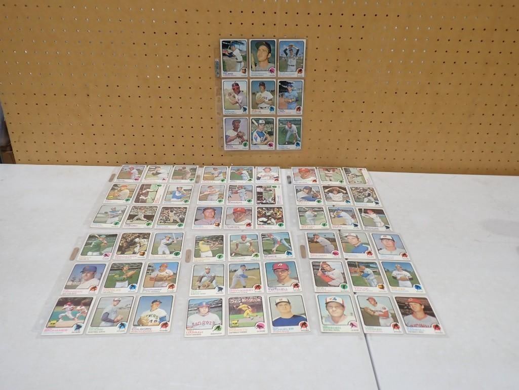 1973 Topps Baseball Cards 63 Total incl Stars Joe Torre, Dave Kingman 2nd Year, Greg Luzinski: 1973 Topps Baseball Cards 63 Total incl Stars Joe Torre, Dave Kingman 2nd Year, Greg Luzinski 2nd year, Don Baylor, Dusty Baker, Bobby Bonds, Larry Bowa All pictures are considered part of the descrip