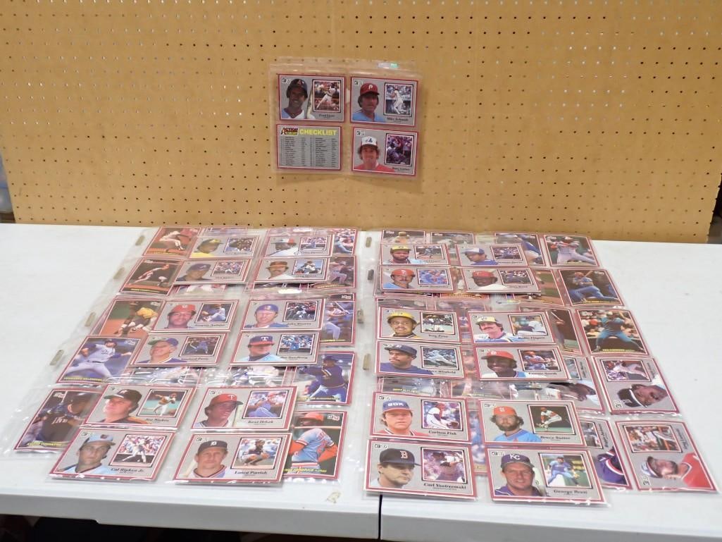 1984 Donruss All Stars Complete Set of 60 and 1983 Donruss All Stars Complete Set of 60 (1 of 9)