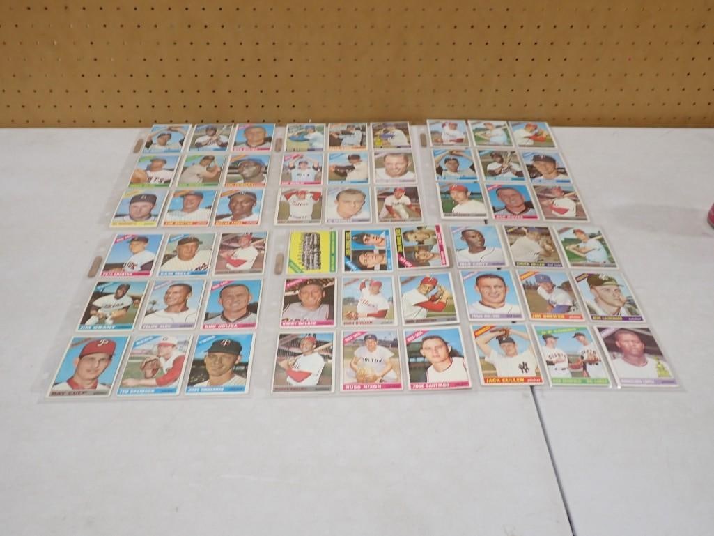 1966 Topps Baseball Cards 54 Total (1 of 6)