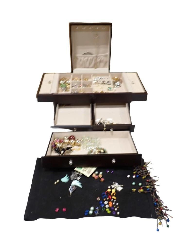 Costume Jewelry in a Jewelry Box (1 of 10)