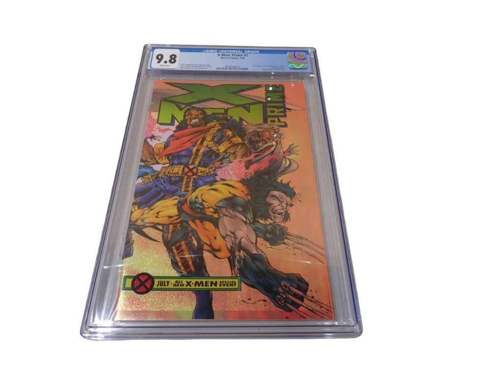 X-Men: Prime #1 Marvel Comics, 7/95 CGC Graded 9.8 White Pages Comic Book (1 of 5)