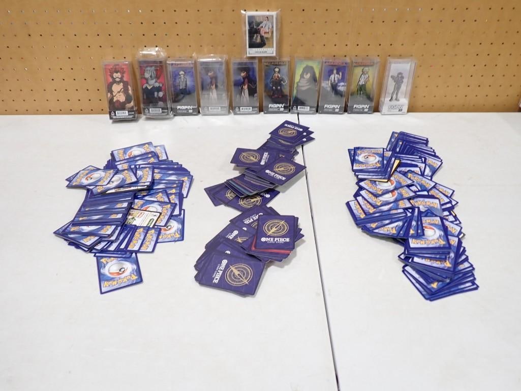 Trading Card Lot, etc. Including Pokemon, Caitlin Clark, Figpin, One Piece, etc. (1 of 9)