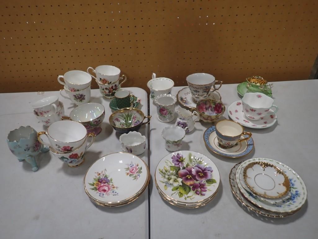 Lot of assorted China, etc. Including Gold Gilt, Hand Painted, etc. (1 of 11)