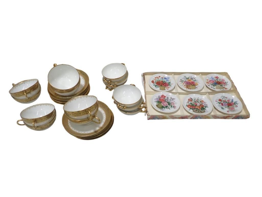 Lot of assorted China including Bavaria, Gold Gilt, Hand Painted, etc. (1 of 11)