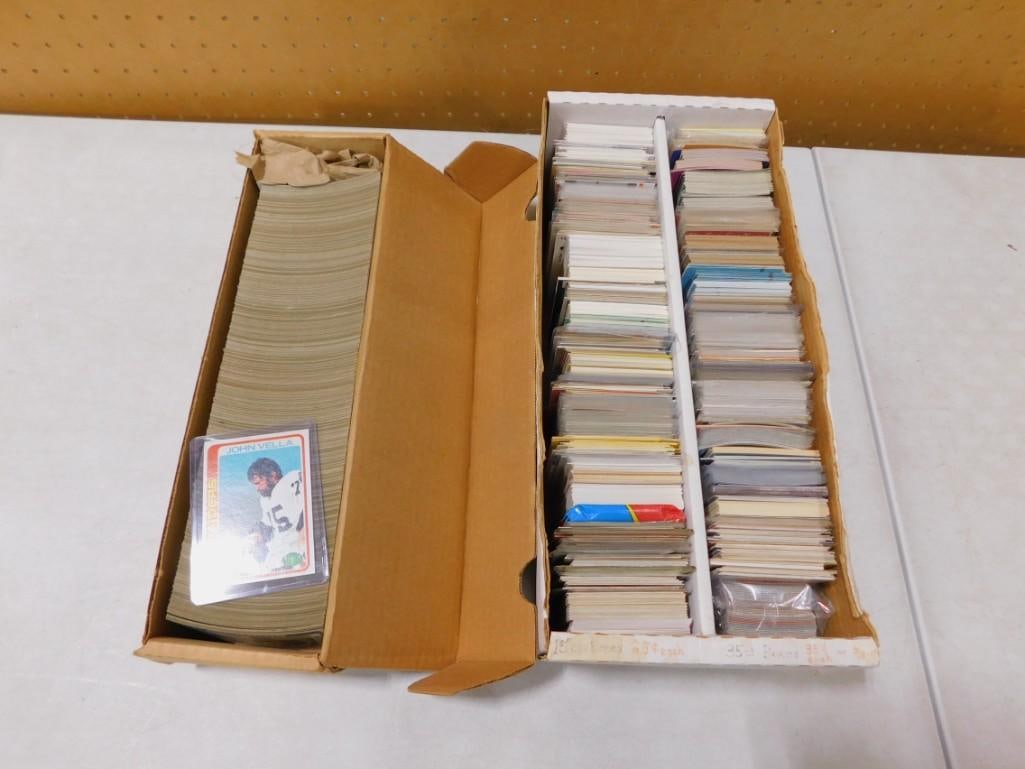 Lot of Sports Cards incl 1970s Football Cards, Assorted Baseball Cards, etc (1 of 6)