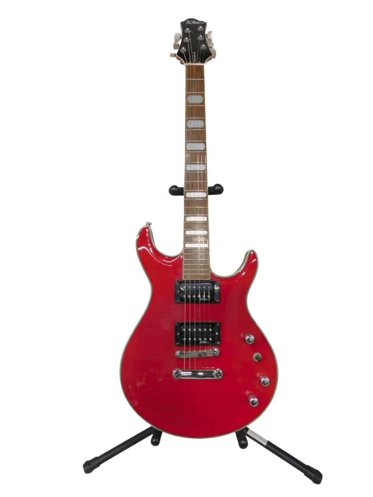 B.C. Rich Exclusive Electric Guitar - nice shape and it plays well - comes with the stand (1 of 6)