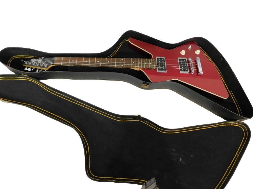 Ibanez DTX-120 Destroyer Electric Guitar and Case - Candy Apple Red. Looks and Plays well (1 of 6)