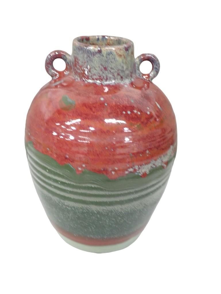 Drip Glaze Pottery Vase or Jug (1 of 6)